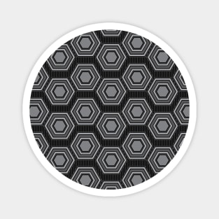 Simple Hexagon Pattern Magnet